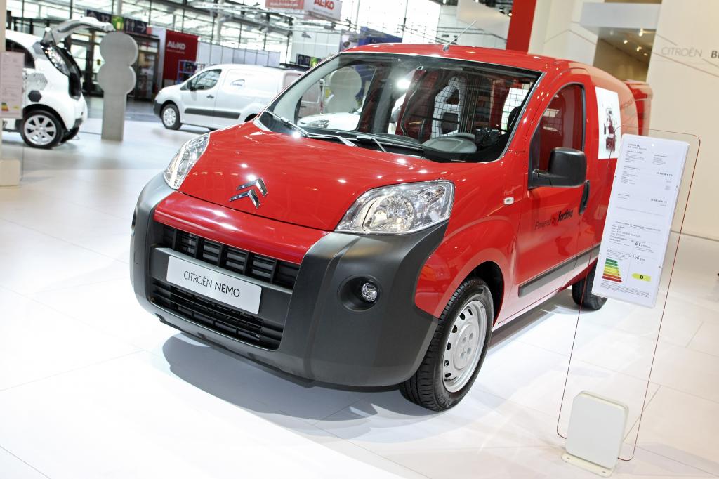Citroen Nemo mit Werkstattausstattung.