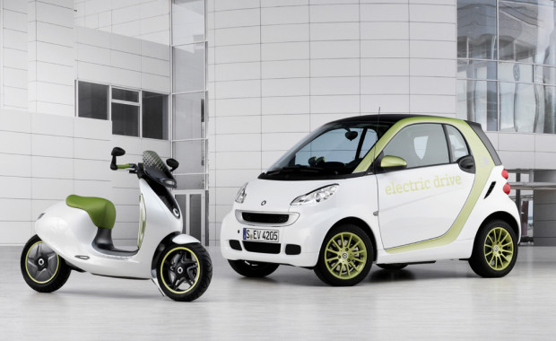 Cooler (Studien-)Auftritt: Elektro-Smart auf zwei Rädern