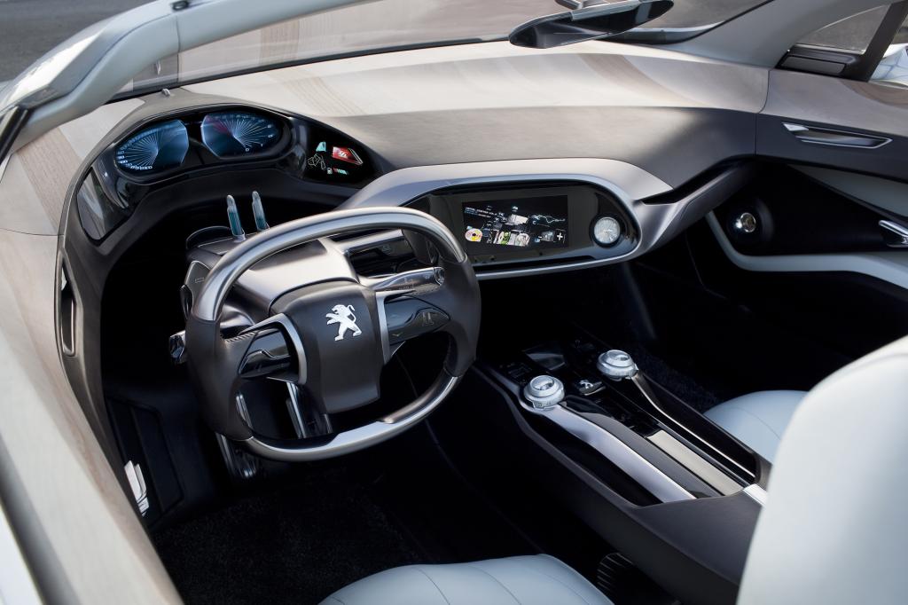 Das Interieur der SR1-Studie ist nach Aussage der Designer wegweisend