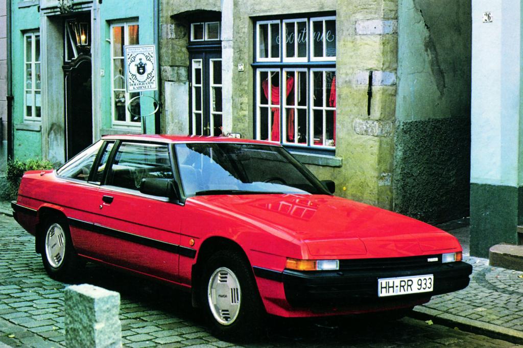Das futuristische Mazda 929 Coupé von 1983