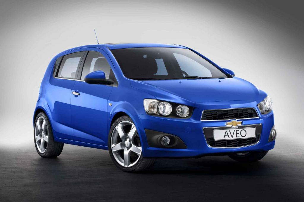 Der Chevrolet Aveo feiert Weltpremiere in Paris
