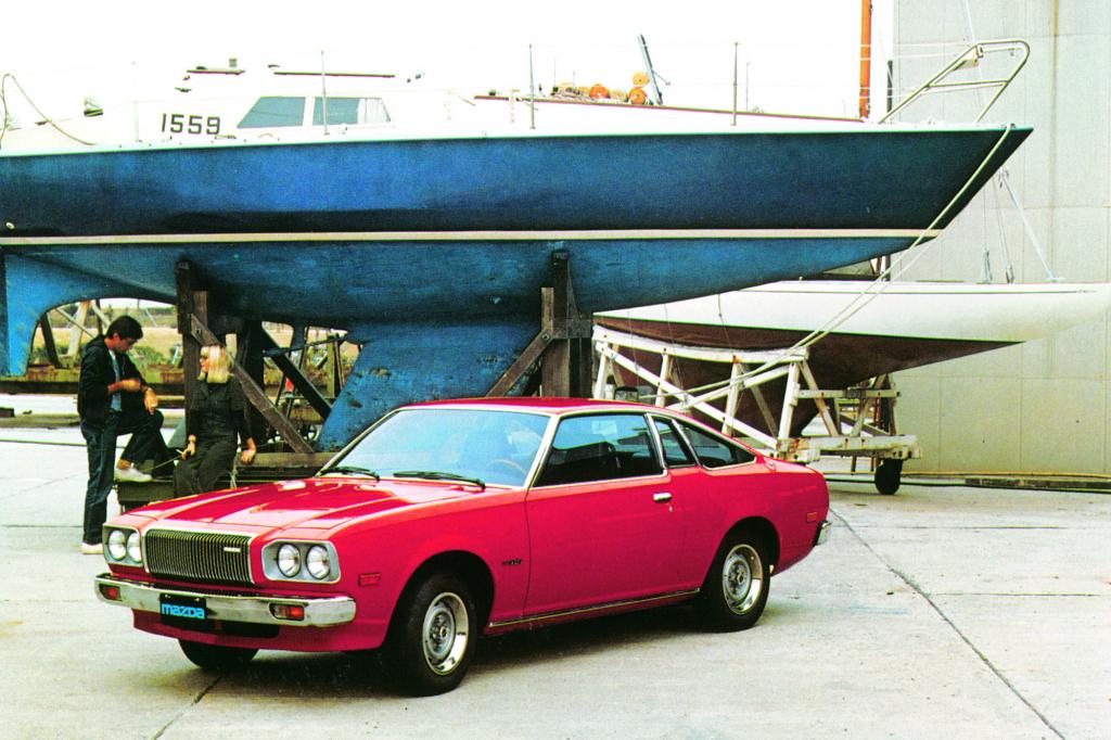 Der Mazda RX-5 (Bild von 1976) wurde auch in Deutschland angeboten