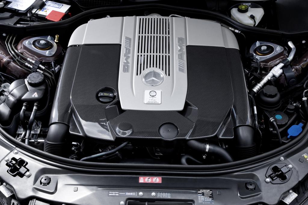 Der neue V8 leist im CL63 AMG stolze 544 PS