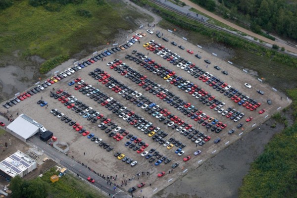Ein Parkplatz voller MX-5