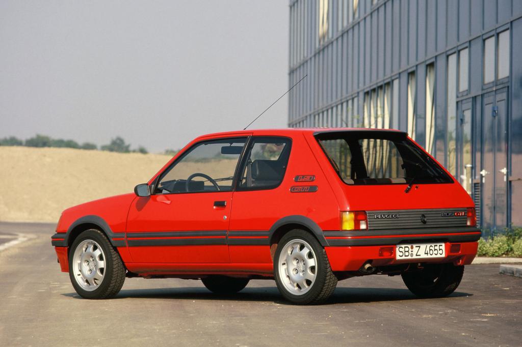 Für Jean-Pierre Ploué noch heute wegweisend: Der 205 GTI