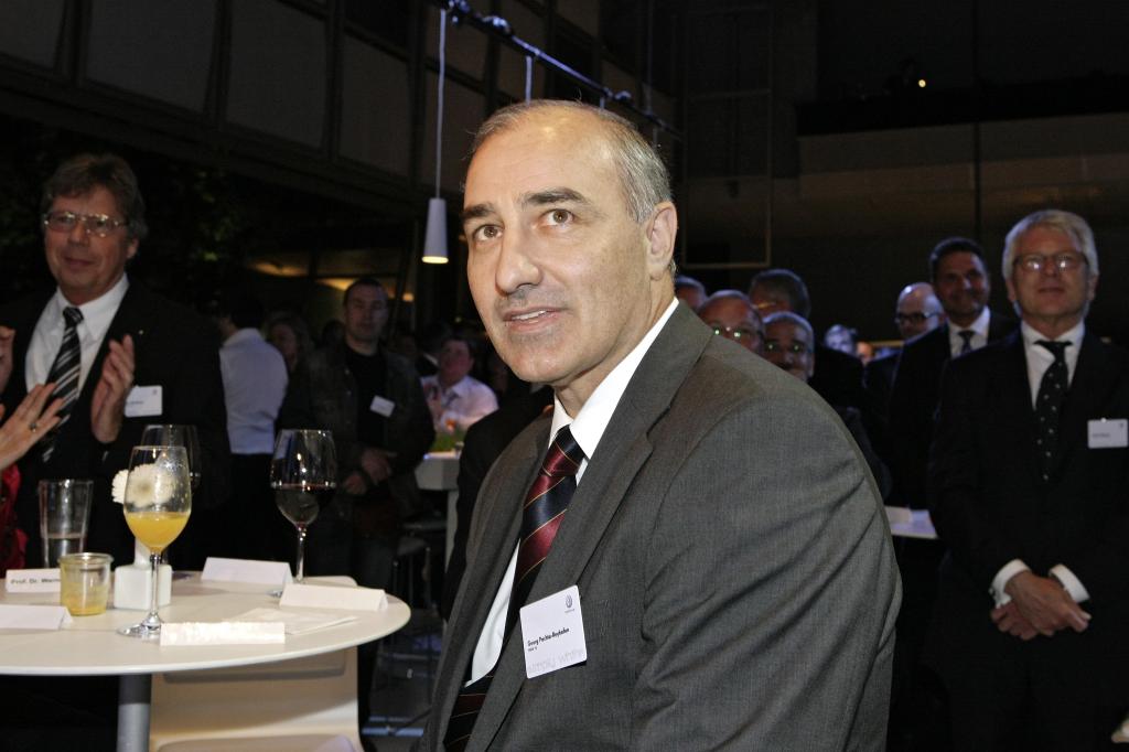 Georg Pachta-Reyhofen von MAN bei der Volkswagen Nutzfahrzeuge - Welcome Night.