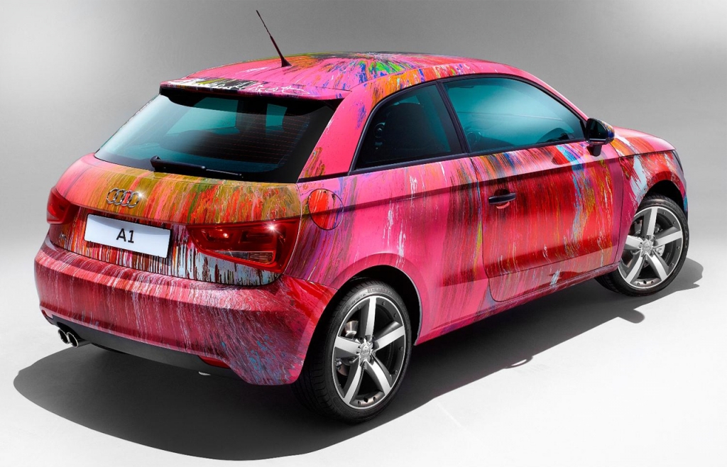 Hirsts deignter Audi A1, Bild von: Autoblog.com