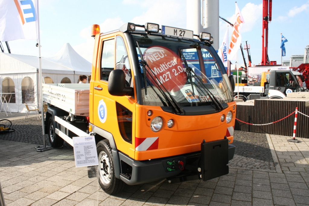 IAA Nutzfahrzeuge 2010: Multicar stellt neue Baureihe M 27 2.0 vor