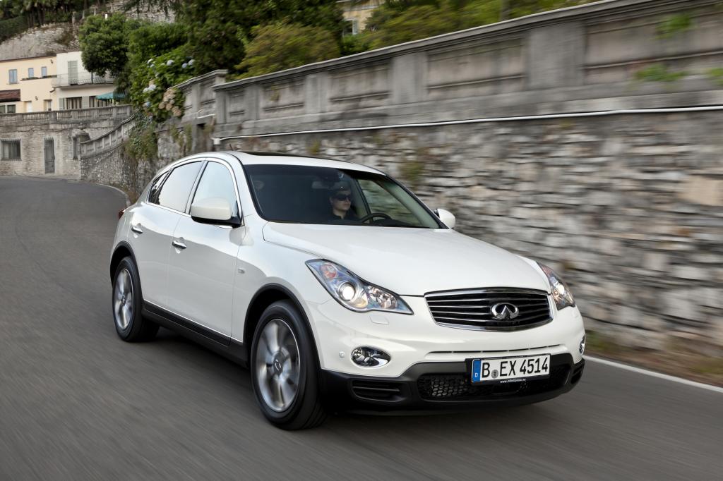 Im Blaumann in die Oper - der neue Infiniti EX 30d