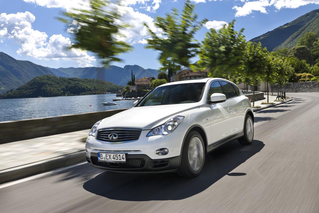 Im Blaumann in die Oper - der neue Infiniti EX 30d