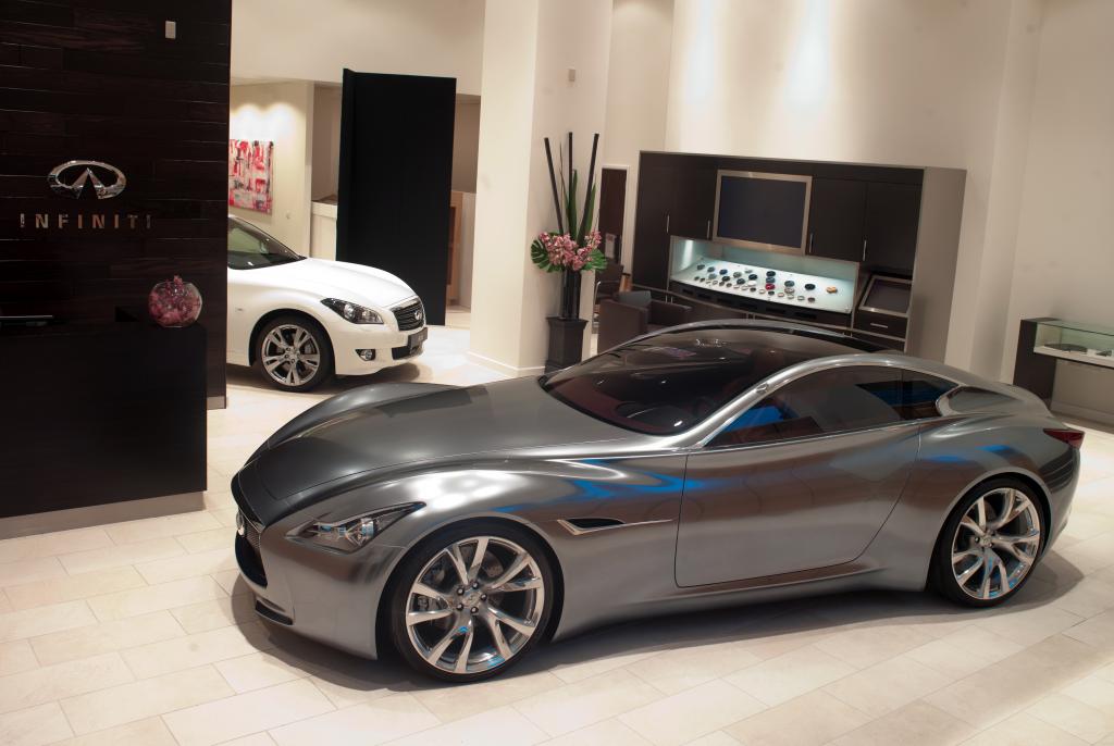 Infiniti zeigt erste Skizze eines geplanten Elektroautos