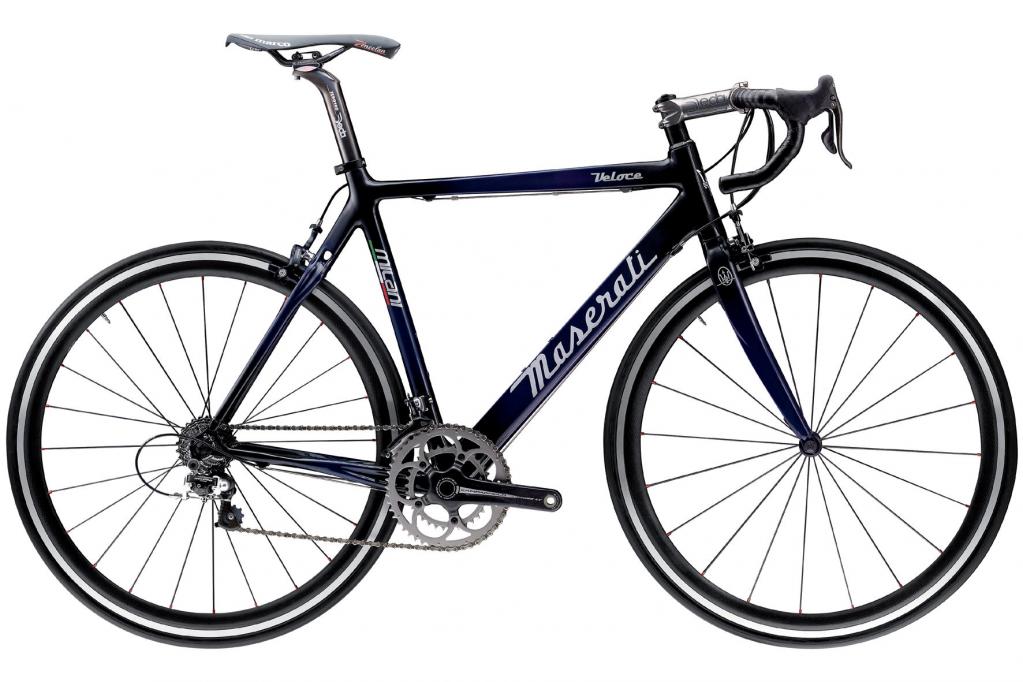 Maserati-Fahrrad von Milani 