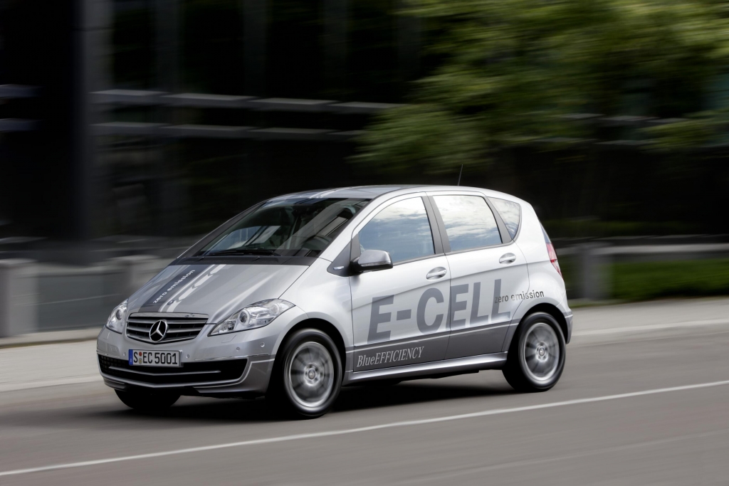 Mercedes A-Klasse E-CELL - Lieber Starkstrom laden