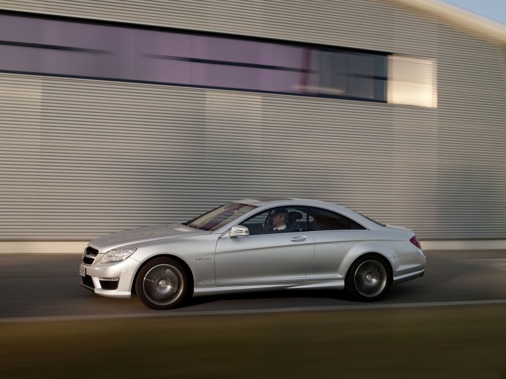 Mercedes CL 63 AMG Silbermetallic