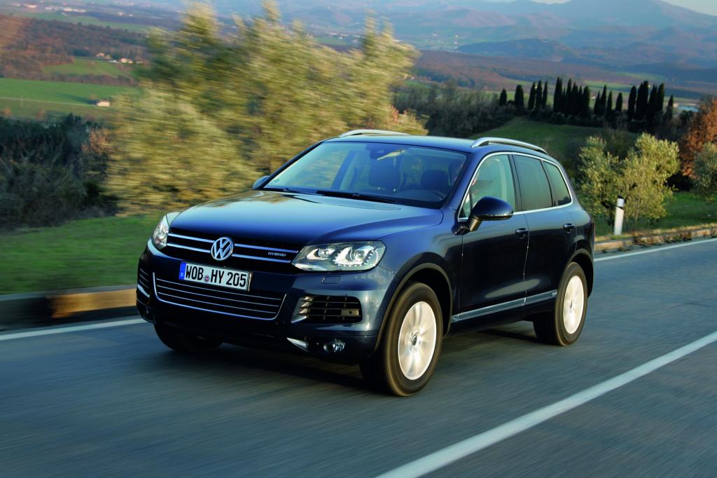 Mit dem Touareg zeigt VW erstmals ein Hybrid