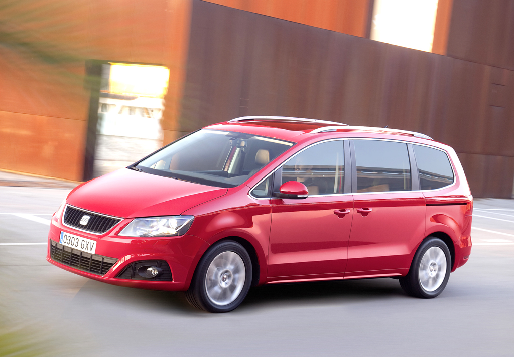 Mit fünf, optional mit sieben Sitzen: Alhambra-Neuauflage. 