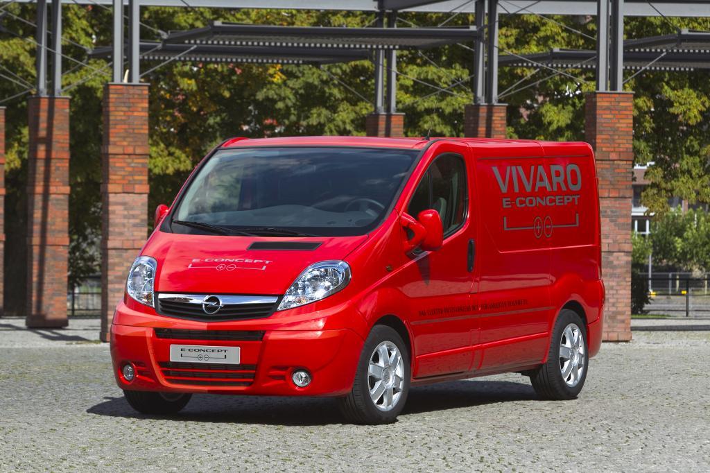 Opel Vivaro E-Concept.