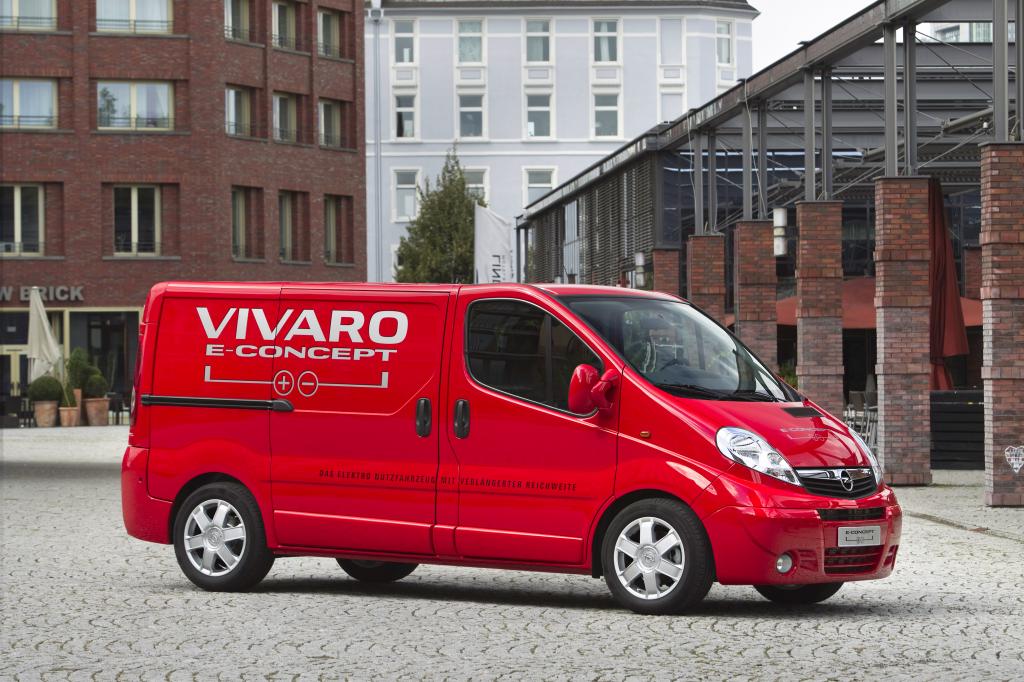 Opel Vivaro E-Concept.