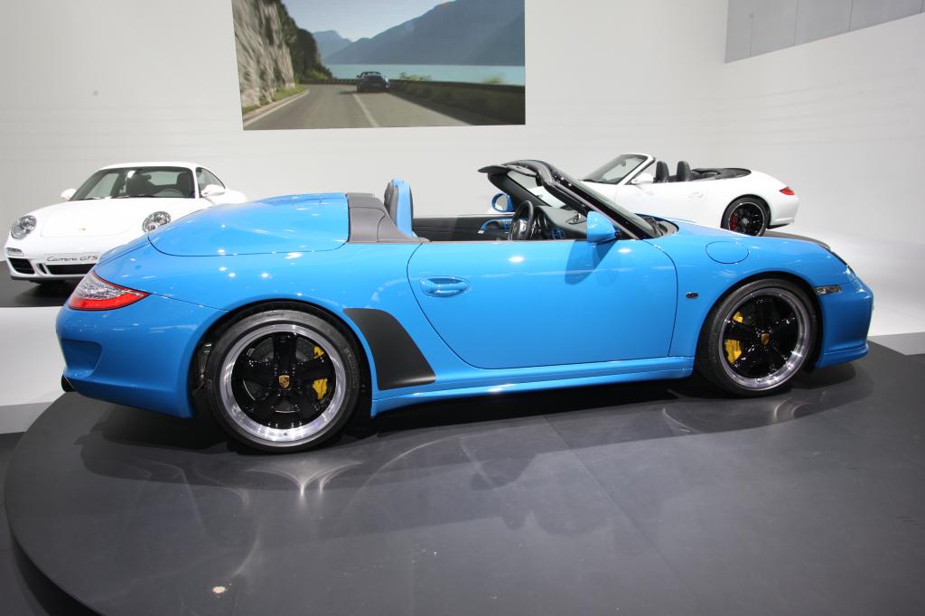 Paris 2010: Porsche 911 als GTS und als Speedster