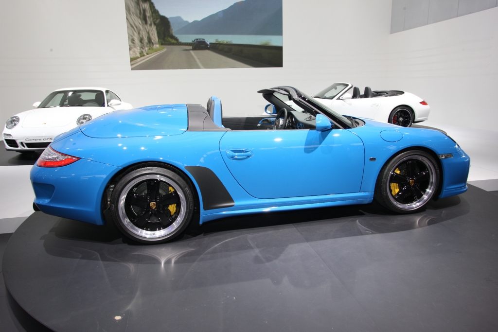 Paris 2010: Porsche 911 als GTS und als Speedster