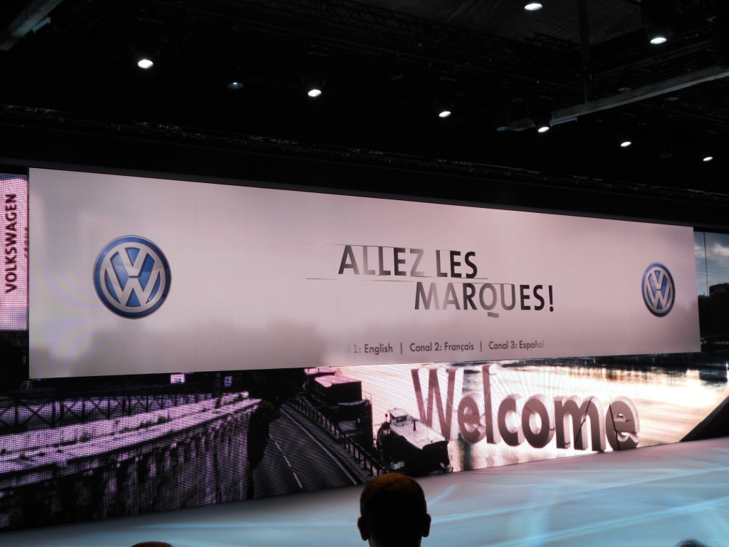 Paris 2010: Volkswagen Konzernabend 