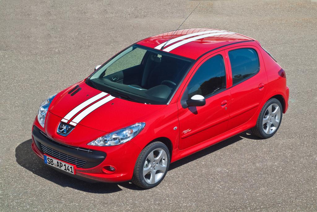 Peugeot 107 und 206erienmäßig mit ESP