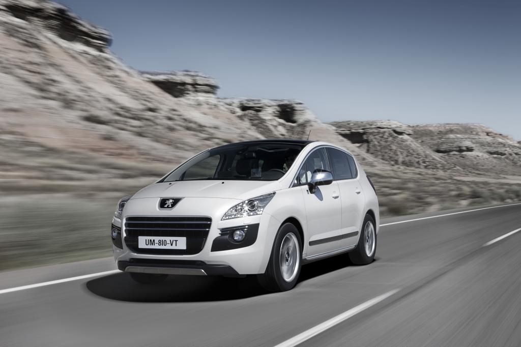 Peugeot 3008 Hybrid4 kommt mit 3,8 Litern Diesel aus