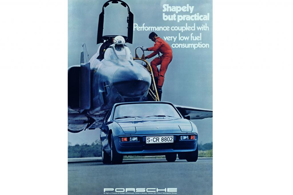 Porsche 924 Werbung, 1976