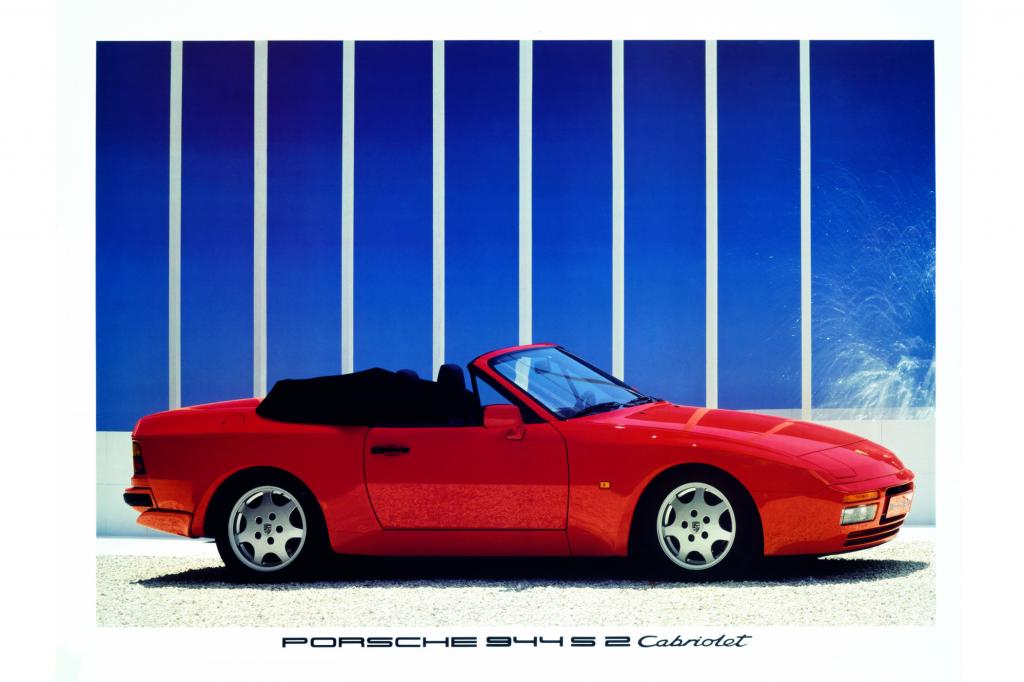 Porsche 944 S2 Cabriolet Werbung, 1989