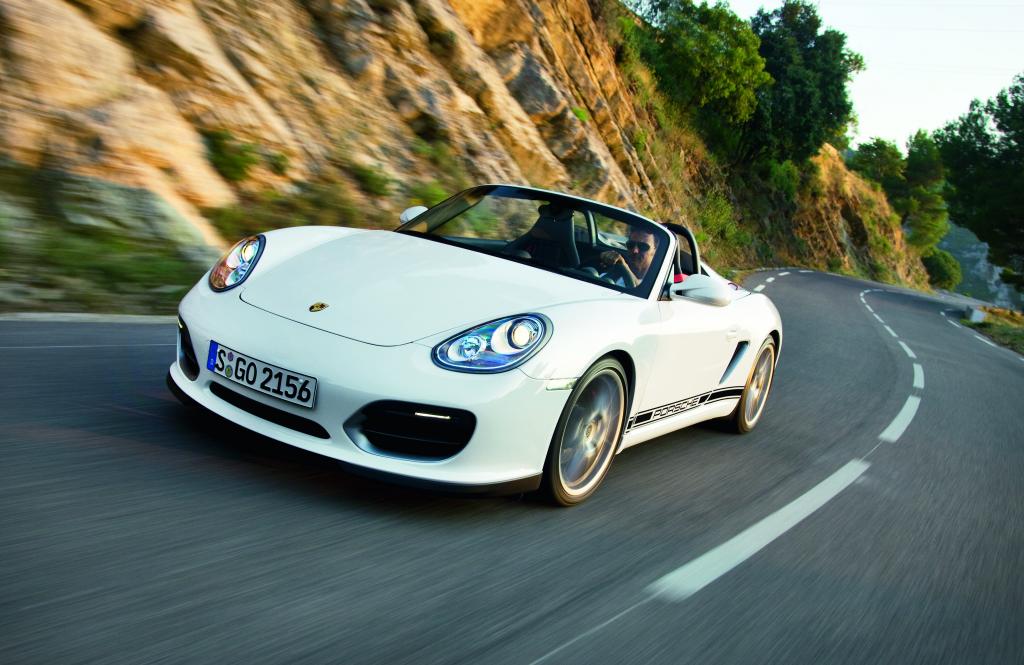 Porsche Boxster Spyder ist 