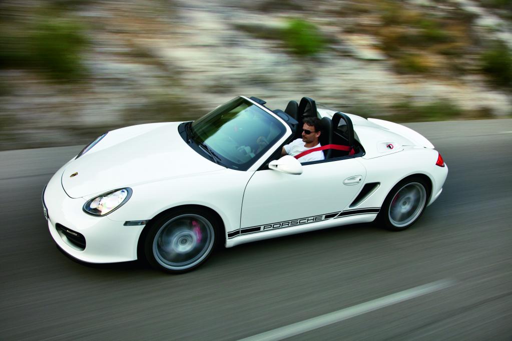 Porsche Boxster Spyder ist 