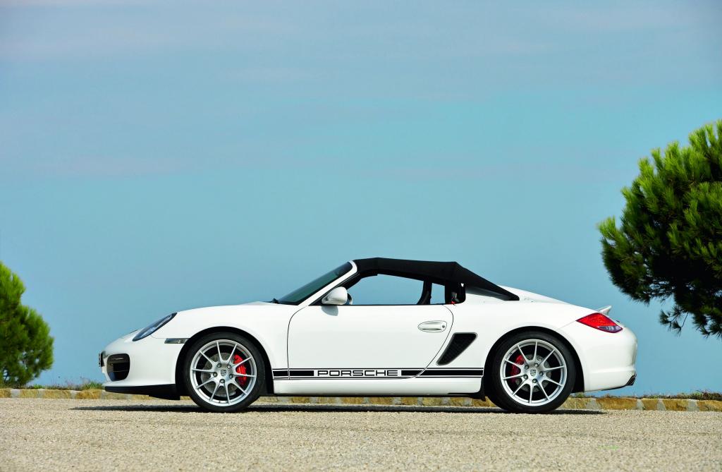 Porsche Boxster Spyder ist 