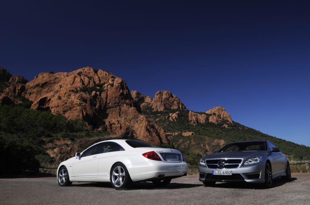 Pressepräsentation Mercedes-Benz CL: Das Luxus-Coupé als Technologieträger mit neuen Motoren