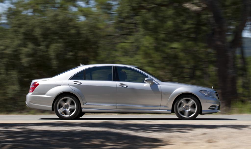 Pressepräsentation Mercedes-Benz S 350 Blue Efficiency: Nur Hintergrundrauschen