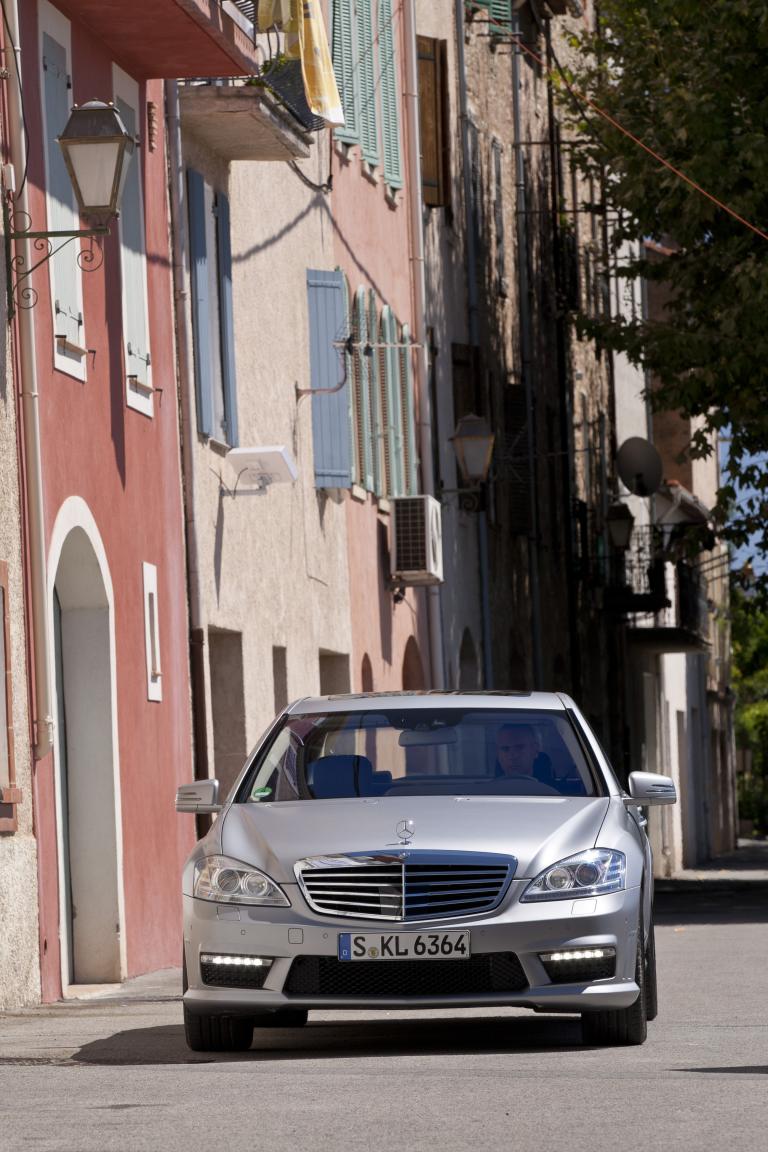 Pressepräsentation Mercedes-Benz S 350 Blue Efficiency: Nur Hintergrundrauschen