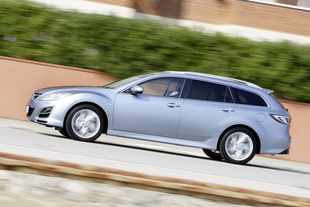 Rund 4,79 Meter misst der Mazda6 und liegt damit im Klassenschnitt. 