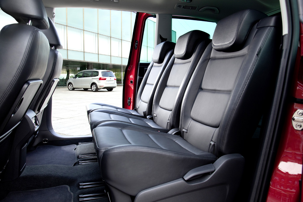 Seat Alhambra: Das Sitzkonzept ist ein flexibles. 