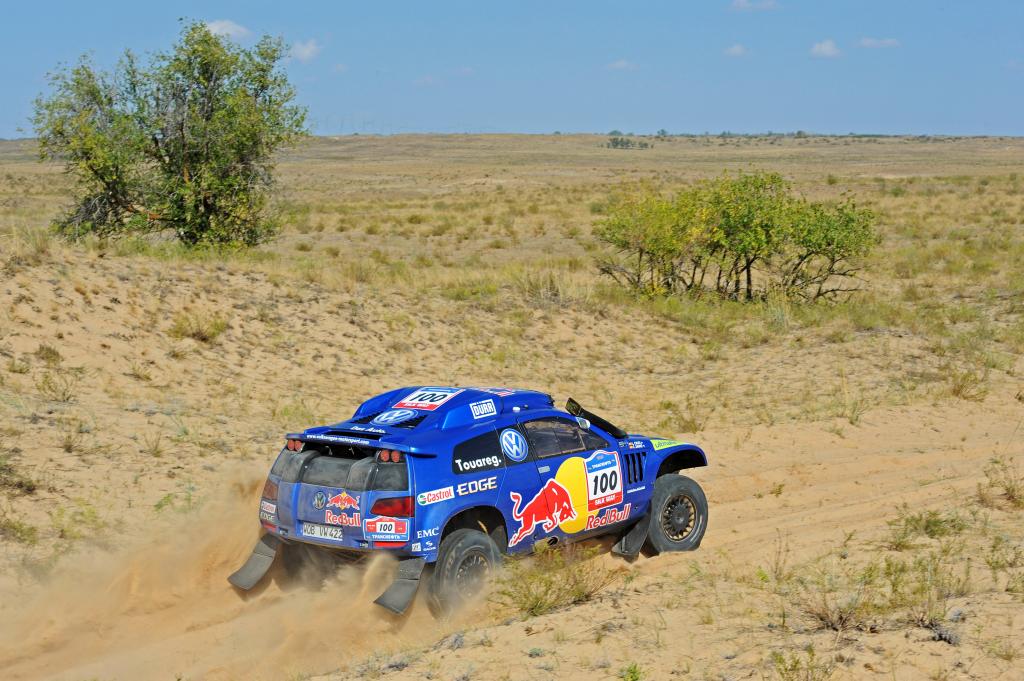 Silk-Way-Rallye 2010: Ein VW Race Touareg ausgeschieden