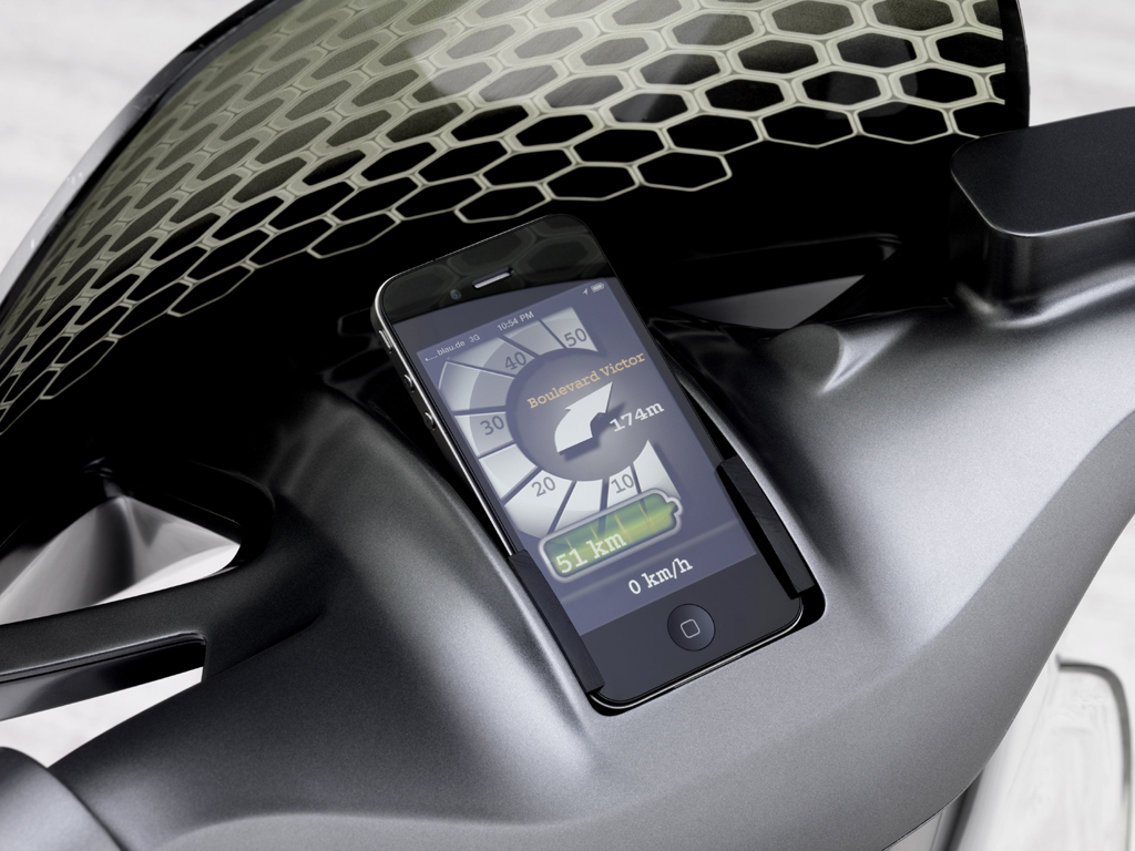Smart E-Scooter: Mit den typischen Vorteilen des Fortwo Electric Drive.
