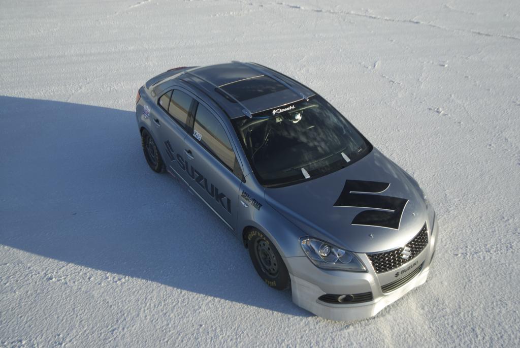 Suzuki Kizashi Sport in Bonneville.