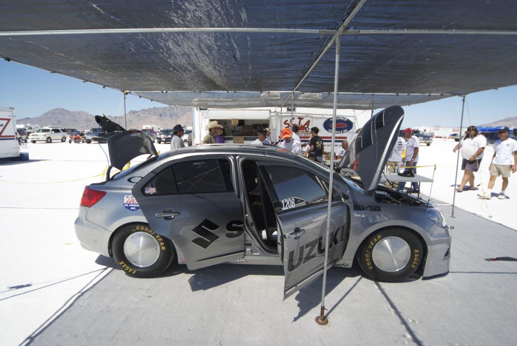 Suzuki Kizashi Sport in Bonneville.