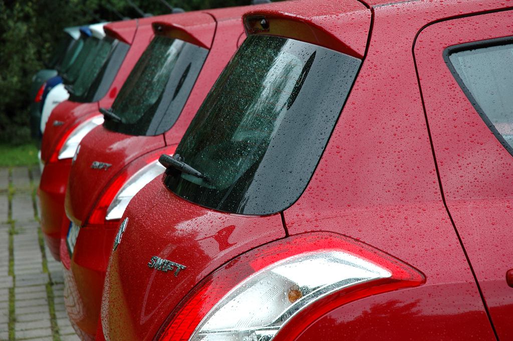 Suzuki Swift: Heckparade bei der Fahrvorstellung.