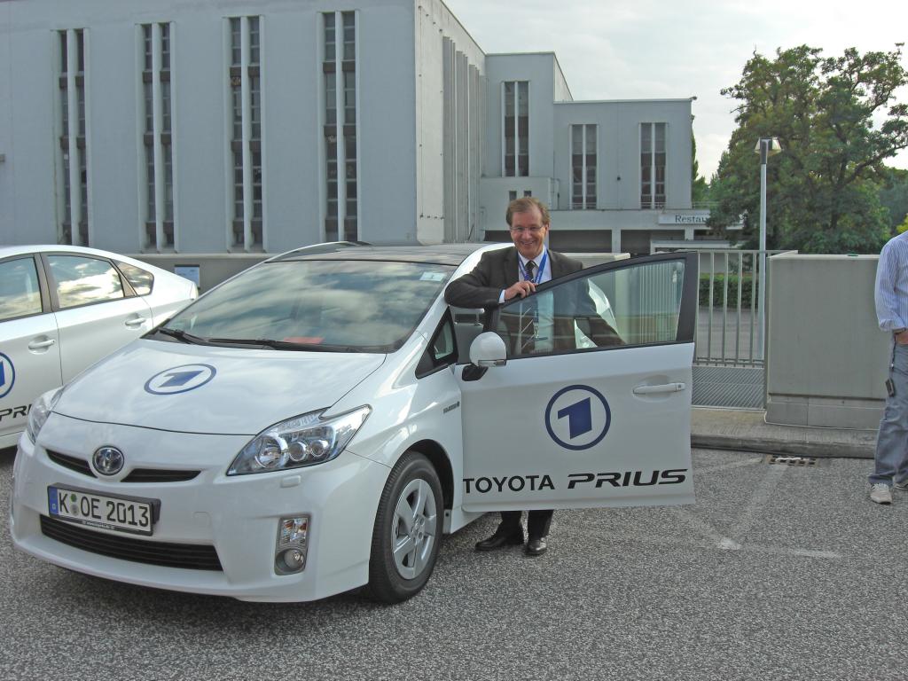 Toyota stellt ARD-Shuttle-Service auf der IFA