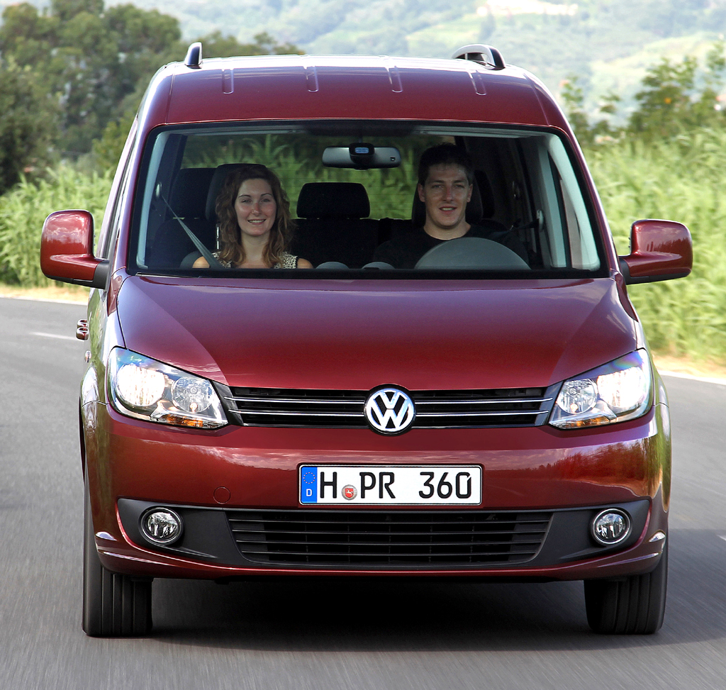 VW Caddy: Weil er höher baut, zeichnet er sich durch gute Kopffreiheit aus. 
