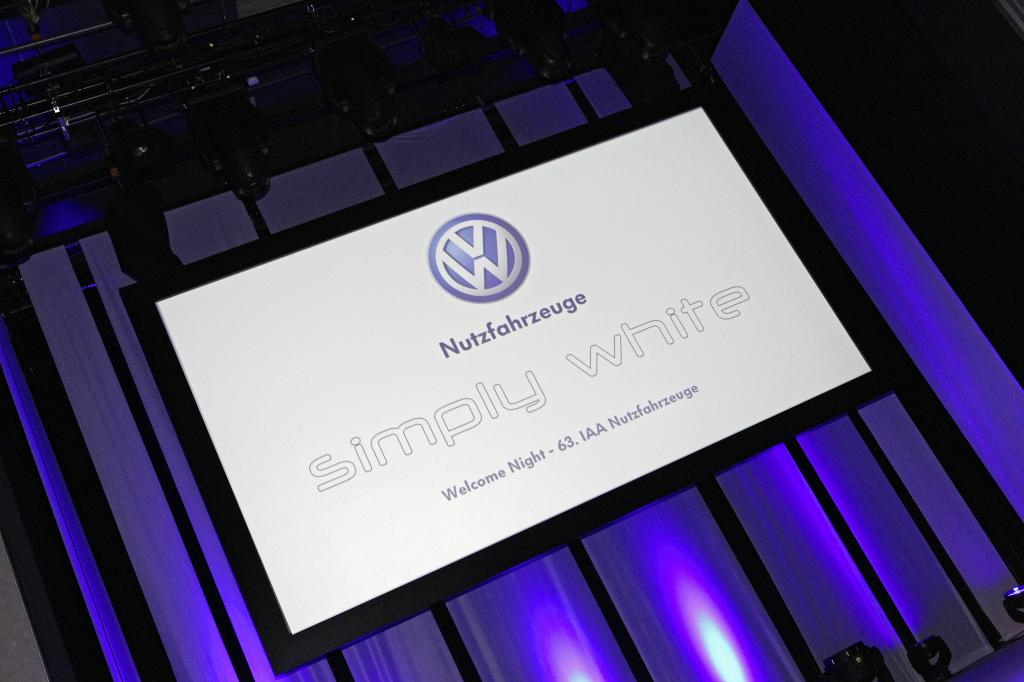 Volkswagen Nutzfahrzeuge - Welcome Night.