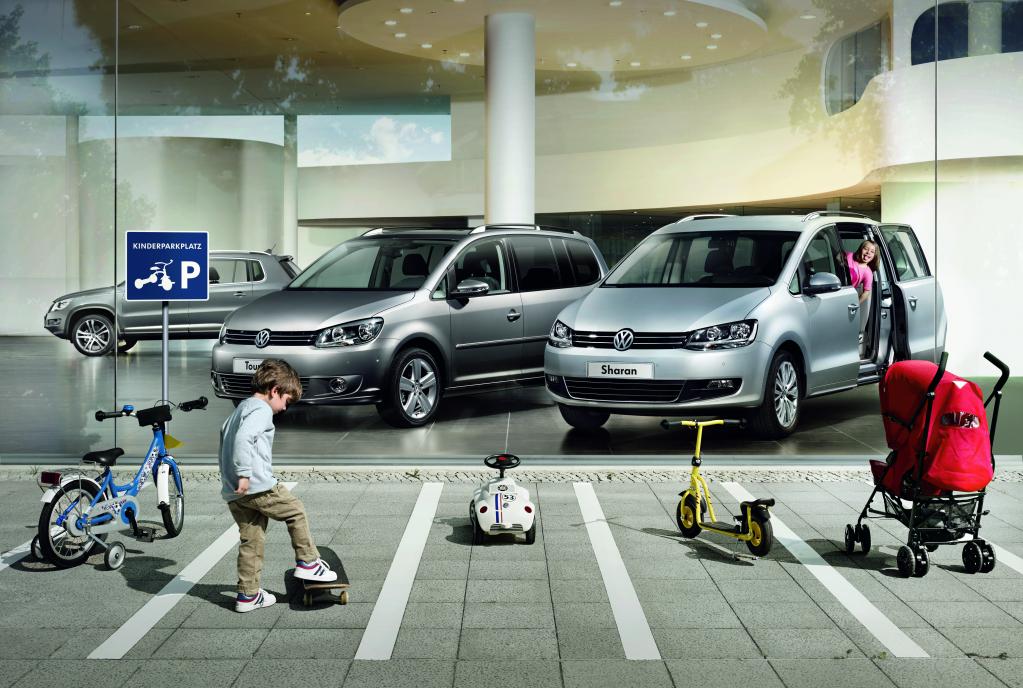 Volkswagen veranstaltet Familientage in den Autohäusern
