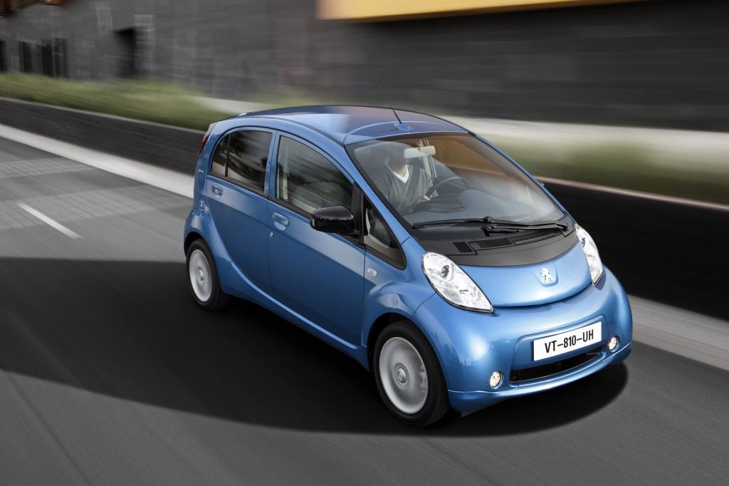 Vorzeigemodell: Der von Mitsubishi entwickelte iOn