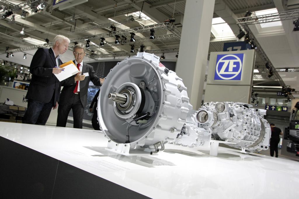 ZF-Messestand.