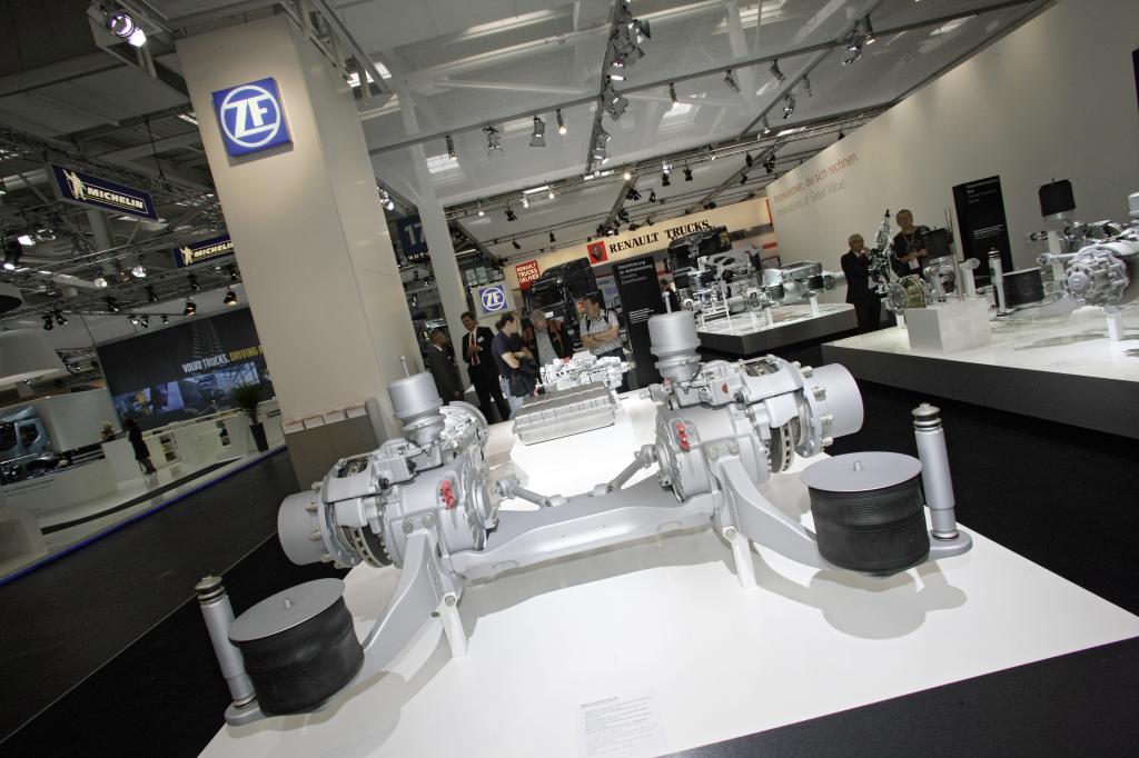 ZF-Messestand.