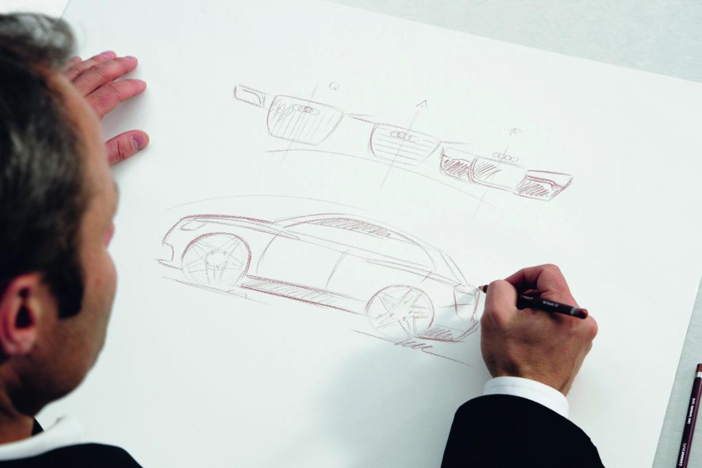 Audi Design - Egger skizziert Gegenwart und Zukunft